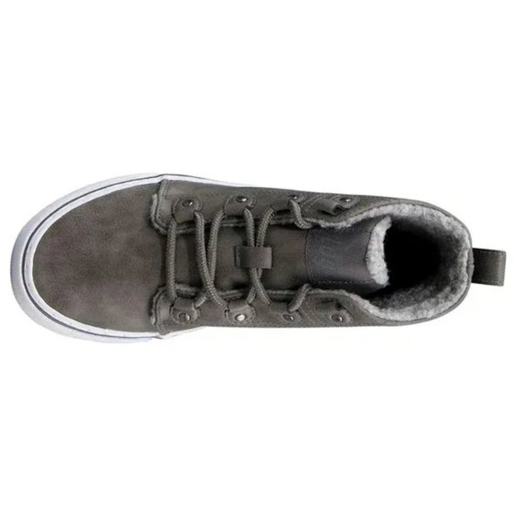 Lugz Evergreen Fleece Lined Chukka Sneaker Lug Outsole & ghillie lacing system - Picture 7 of 13